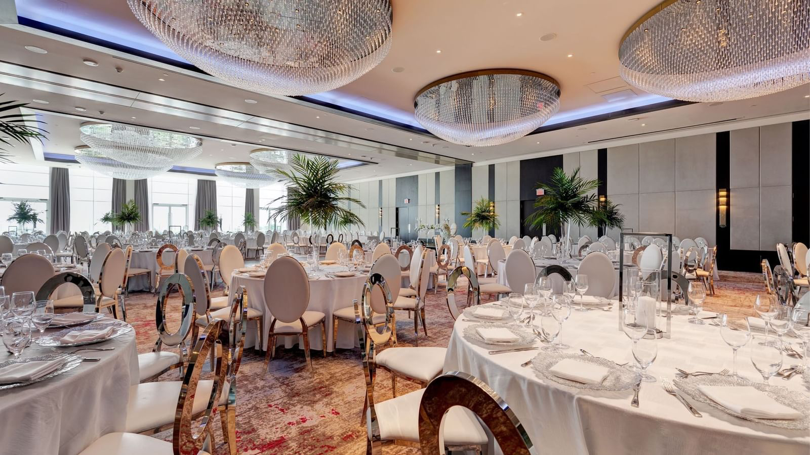 Hotel X grand ballroom